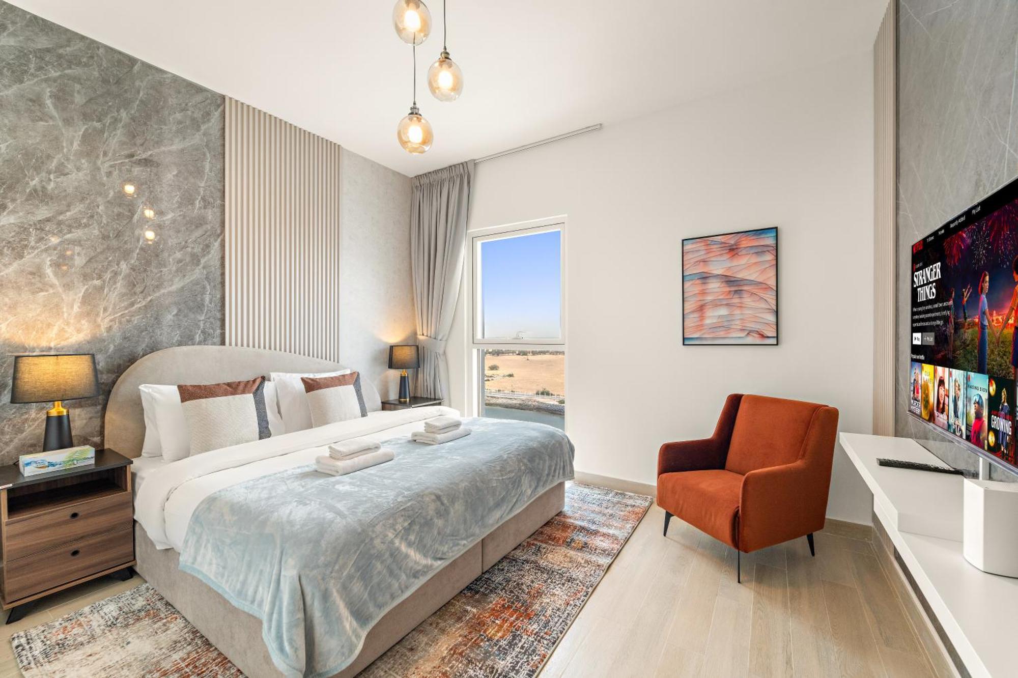 Desert Key - Perfectly Located Yas Island Premier Apts Апартаменти *